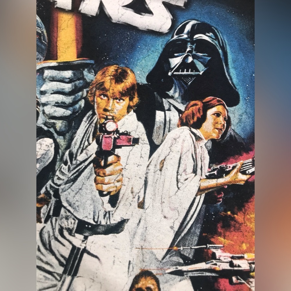 NWOT Unisex Vintage Look Star Wars Tee - Picture 3 of 4